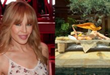 Kylie Minogue: Πόζάρει στα 58 της με μικροσκοπικό, κίτρινο μπικίνι δίπλα σε πισίνα