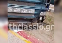 Απίστευτο περιστατικό στον Ασπρόπυργο: Φορτηγό έχασε τον έλεγχο και μπήκε σε πίστα καρτ