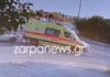 Τροχαίο στα Χανιά: Η στιγμή που το ασθενοφόρο ντεραπάρει μετά τη σύγκρουση με το αυτοκίνητο
