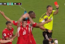 Η IFAB αλλάζει κανονισμό μετά την αποβολή του Εμπολό στο Αργεντινή – Ελβετία