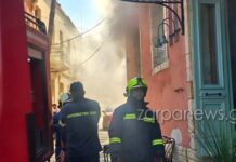 Χανιά: Δείτε εικόνες και βίντεο από τη μεγάλη φωτιά σε εστιατόριο στο Ενετικό Λιμάνι