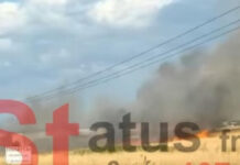 Φωτιά κοντά στην ΠΑΘΕ, στην περιοχή της Αγχιάλου: Επιχειρούν έξι πυροσβέστες με τρία οχήματα
