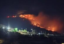 Φωτιά σε χωματερή στην Κάλυμνο – Σε επιφυλακή οι Αρχές