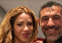 Ο Γιώργος Καραγκούνης είδε από κοντά το Γαλλία – Μαρόκο και φωτογραφήθηκε με Σακίρα και Τζιάνι Ινφαντίνο