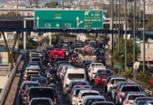 Μποτιλιάρισμα στην Κορίνθου – Αθηνών από Αγίους Θεοδώρους και από Λαμία προς Αθήνα στο Κρυονέρι