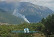 Φωτιά στο Ανθόφυτο Ναυπακτίας, επιχειρούν 6 εναέρια μέσα και 40 πυροσβέστες