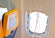 Πτήση τρόμου της Ryanair από Θεσσαλονίκη για Μόναχο: Έσπασε το παράθυρο και επιβάτης βγήκε στον αέρα