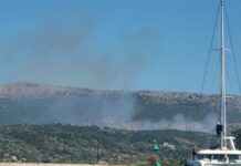 Φωτιά στην Πλαγιά Αιτωλοακαρνανίας – Επιχειρούν εναέρια μέσα
