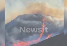 Στα όρια του τυφώνα οι άνεμοι μετατρέπουν σε πύρινη κόλαση το Ρέθυμνο: Συνεχίζουν οι φωτιές σε Πάρο, Άνδρο και Κάλυμνο – Live όλες οι εξελίξεις