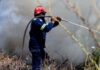 Φωτιά στην Εύβοια στην περιοχή Σταυρός – Επιχειρούν εναέρια μέσα