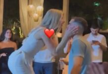 Ο Βασίλης Τολιόπουλος και η σύζυγός του Μαρία Χατζηπαρασίδου χόρεψαν «πότε Βούδας, πότε Κούδας» στη βάφτιση του γιου τους