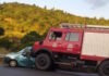 Σπάρτη: Νεκροί δύο ηλικιωμένοι μετά από μετωπική σύγκρουση αυτοκινήτου με πυροσβεστικό