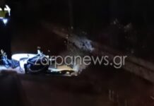 Χανιά: Δύο νεκροί σε τροχαίο με μηχανή στο Κολυμπάρι – 28 και 34 χρονών τα θύματα