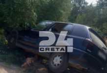 Σοβαρό τροχαίο στα Χανιά: Αυτοκίνητο βγήκε εκτός πορείας και χτύπησε σε ελιά – Εγκλωβίστηκαν δύο άτομα
