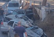 Ηράκλειο: Μεθυσμένος τουρίστας διέλυσε με το τζιπ 3 αυτοκίνητα και τούμπαρε στη μέση του δρόμου