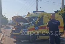 Χανιά: Ασθενοφόρο τράκαρε με αυτοκίνητο και τούμπαρε – Νεκρός ο ασθενής που μετέφερε, 2 διασώστες τραυματίες