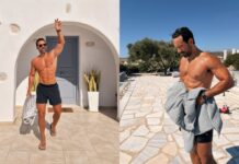 Σάκης Τανιμανίδης: Εντυπωσιάζει με τους καλογυμνασμένους κοιλιακούς του στις διακοπές του στην Πάρο