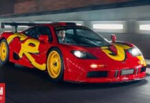 Η McLaren F1 GTR του Nick Mason, του ντράμερ των Pink Floyd, πουλήθηκε σε τιμή ρεκόρ