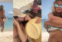 Heidi Klum: Τρυφερές στιγμές στην παραλία με τον σύζυγό της