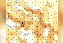 Φωτιά σε Αττική και Βοιωτία: Έφτασαν τα 70 χλμ. την ώρα οι ριπές – Από το απόγευμα εξασθενούν οι θυελλώδεις άνεμοι