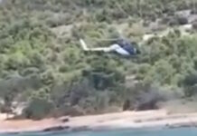 Προσγείωση ελικοπτέρου στις Σπέτσες: Ελεύθερος ο 39χρονος επιχειρηματίας που είχε συλληφθεί γιατί πέταξε τσάντα με ναρκωτικά