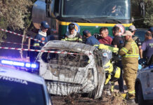 Φωτιά στο Πικέρμι: Tαυτοποιήθηκε ο απανθρακωμένος οδηγός που βρέθηκε στο αυτοκίνητο