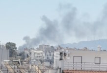 Φωτιά σε πάρκινγκ πολυκατοικίας στο Ψυχικό – Μεγάλη κινητοποίηση της πυροσβεστικής