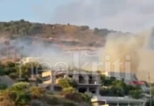 Φωτιά στον Φοίνικα Ρεθύμνου: Ήχησε 112 για εκκένωση των περιοχών Φωτεινάρι και Σούδα