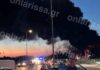 Μεγάλη φωτιά σε εργοστάσιο πλαστικών στη Λάρισα – Ήχησε το 112 λόγω των μαύρων καπνών