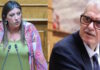 «Μετωπική» Τουρνά – Κωνσταντοπούλου στη Βουλή: Υφίσταμαι συστηματικό bullying – Αυτά σας έμαθαν στον στρατό;