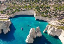 Αυστραλή τραυματίστηκε μέτα από αποκόλληση βράχων στο Κλέφτικο της Μήλου