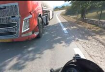 Ο οδηγός της μηχανής περιγράφει πως γλίτωσε την μετωπική με το βυτιοφόρο στη λίμνη Πλαστήρα: «Είναι κρίμα να πεθάνω στα 25 λέω»