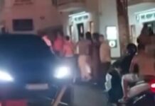 Μύκονος: Άγριο ξύλο μεταξύ τουριστών στη μέση του δρόμου