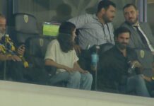Η Κατερίνα Στεφανίδη βρέθηκε στην κερκίδα για το ΑΕΚ – Ηρακλής