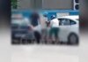 Άγρια καταδίωξη στη Θεσσαλονίκη: Εμβόλισε αυτοκίνητο στο πεζοδρόμιο, μηχανόβιοι του έσπασαν τα τζάμια – Βίντεο ντοκουμέντο