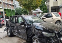 Τροχαίο στη Θεσσαλονίκη: Δύο αυτοκίνητα συγκρούστηκαν και έπεσαν πάνω σε άλλα 6 – Στο νοσοκομείο 2 τραυματίες