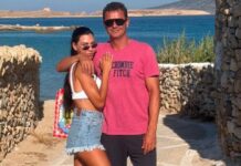 Αντώνης Σρόιτερ – Ιωάννα Μπούκη: Απολαμβάνουν τις διακοπές τους στις Κυκλάδες με τις κόρες τους