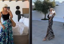 Κατερίνα Καινούργιου: Ποζάρει αγκαλιά με την κόρη της, Ξένια στις διακοπές της στη Μύκονο