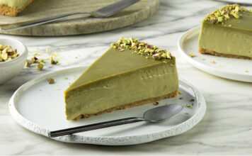Cheesecake φιστίκι Αιγίνης: Οδηγός χωρίς ψήσιμο