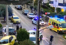 Ηλιούπολη: Οδηγός με κλεμμένο αυτοκίνητο «έφαγε» STOP και συγκρούστηκε με ταξί – Δείτε εικόνες
