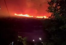 Φωτιά στη Φλώρινα: Ολονύχτια η μάχη με τις φλόγες, ενισχύθηκαν οι δυνάμεις – Εκκενώθηκε η Κρυσταλλοπηγή