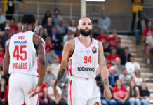 Ολυμπιακός: Εκτός προπόνησης οι Μοντέρο, Φουρνιέ, Γουόρντ, Εντιάι και Χολ για ξεκούραση ενόψει της Βίρτους Μπολόνια