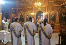 Αρχιερατική θεία λειτουργία , εγκαίνια πνευματικού κέντρου και έκθεση φωτογραφίας στα Καλύβια Αγρινίου