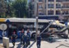 Θεσσαλονίκη: Ηλεκτρικό λεωφορείο έπεσε πάνω σε στάση – Τρεις τραυματίες