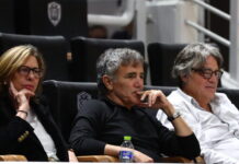 Ο Αριστοτέλης Μυστακίδης παρών στην ανοιχτή προπόνηση του ΠΑΟΚ