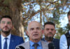 Δίκη για τα Τέμπη: Επεισόδιο του πατέρα της Μάρθης με συγγενείς μηχανοδηγών – «Λες ψέματα, θα απαντήσω λέξη προς λέξη»