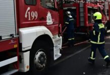 Φωτιά στο Αιγάλεω σε κατάστημα εστίασης – Δεν υπάρχουν εγκλωβισμένοι