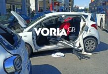 Θεσσαλονίκη: 30χρονος έπαθε επιληπτική κρίση ενώ οδηγούσε και παρέσυρε τρία αυτοκίνητο και μια μηχανή
