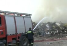 Θεσσαλονίκη: Φωτιά σε χωματερή στο Ωραιόκαστρο