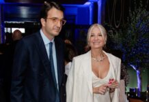 Φαίη Σκορδά: Η σπάνια κοσμική εμφάνιση με τον σύντροφό της, Αλέξανδρο Αθανασιάδη